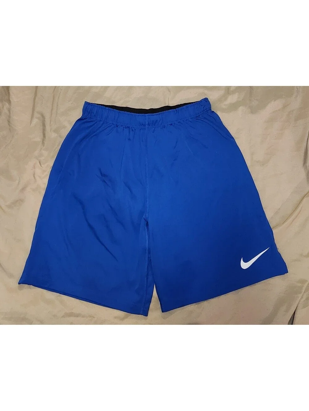 Nike Dri-FIT Football/Soccer Athletic Shorts Blue Men's Medium M